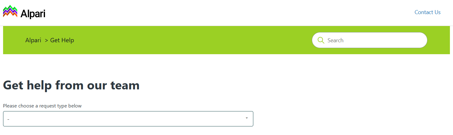 Alpari support