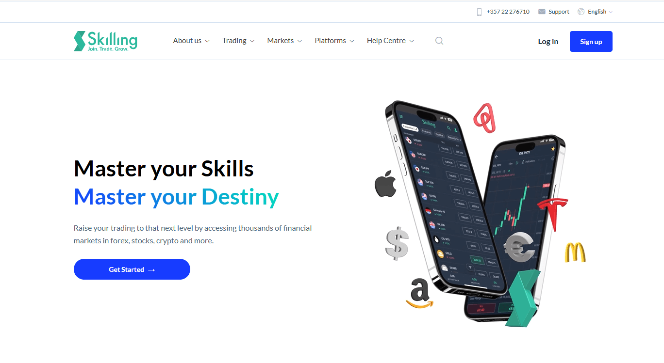 Skilling broker overview