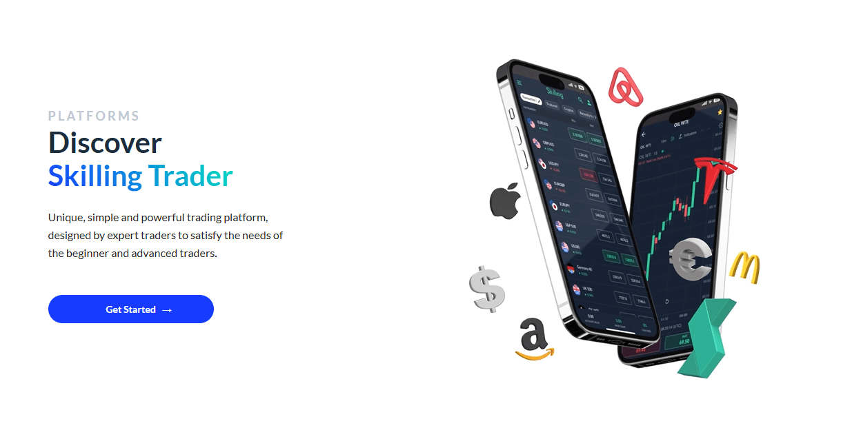 Skilling trading platform