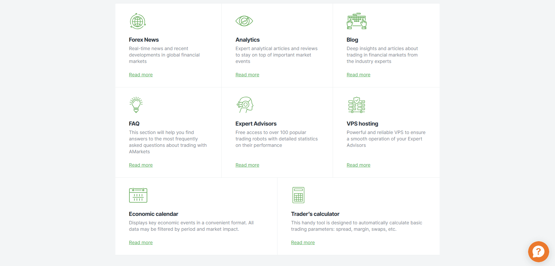 AMarkets tools