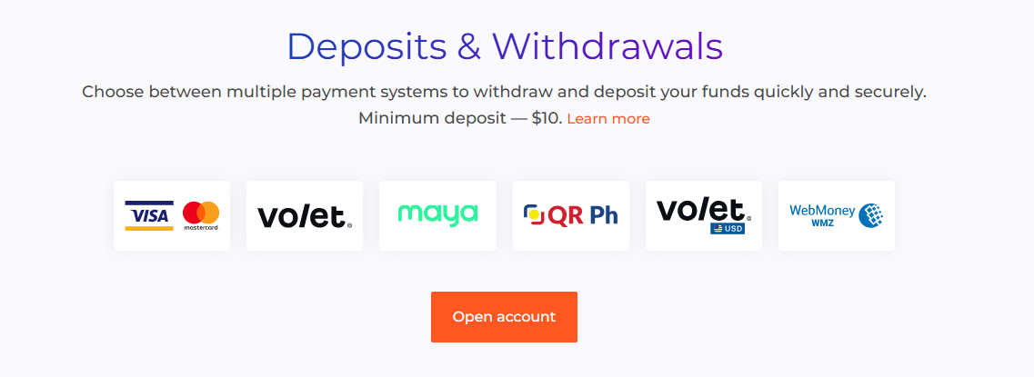 IQ Option paymants