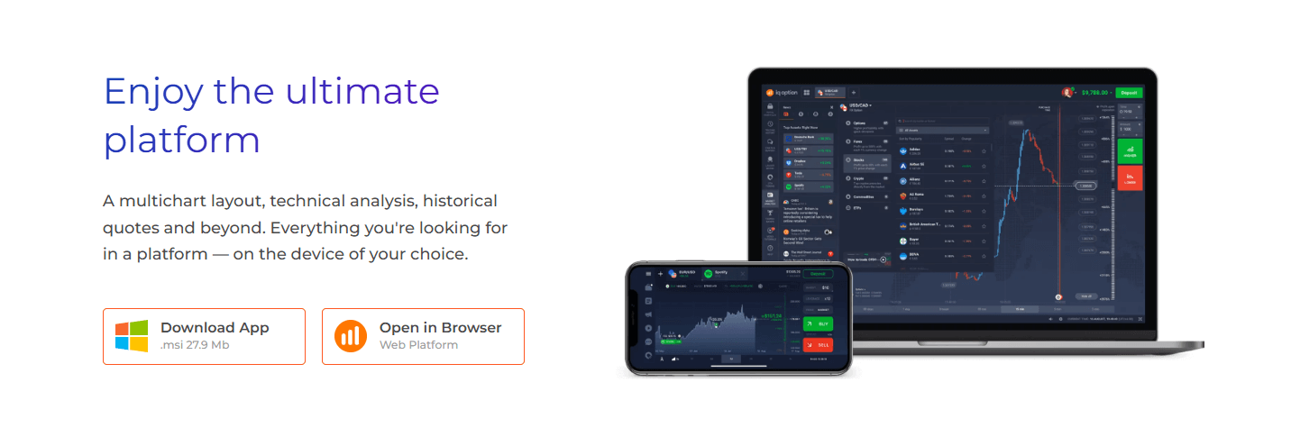 IQ Option PLatform