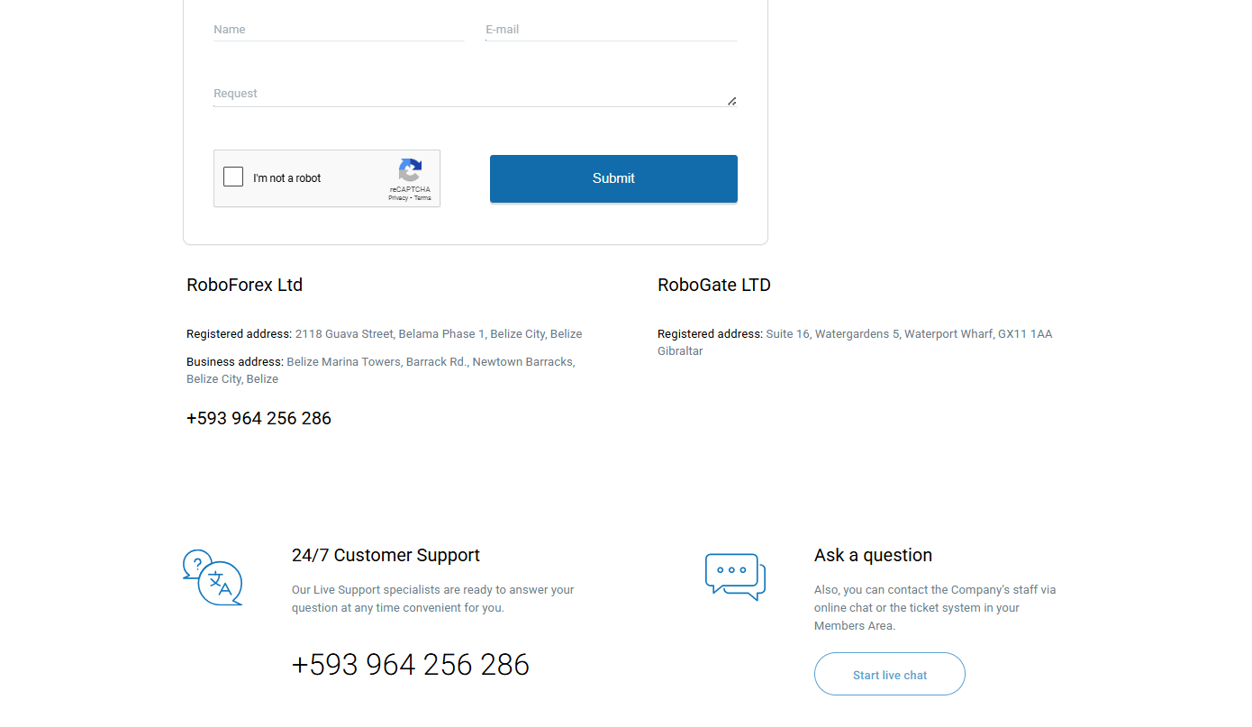 robofx supports