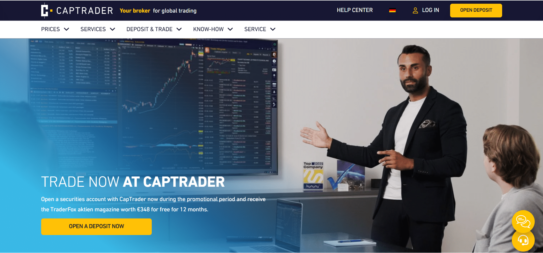 Captrader overview
