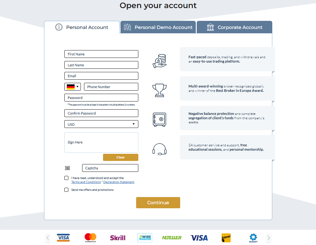 leggacyFX Register
