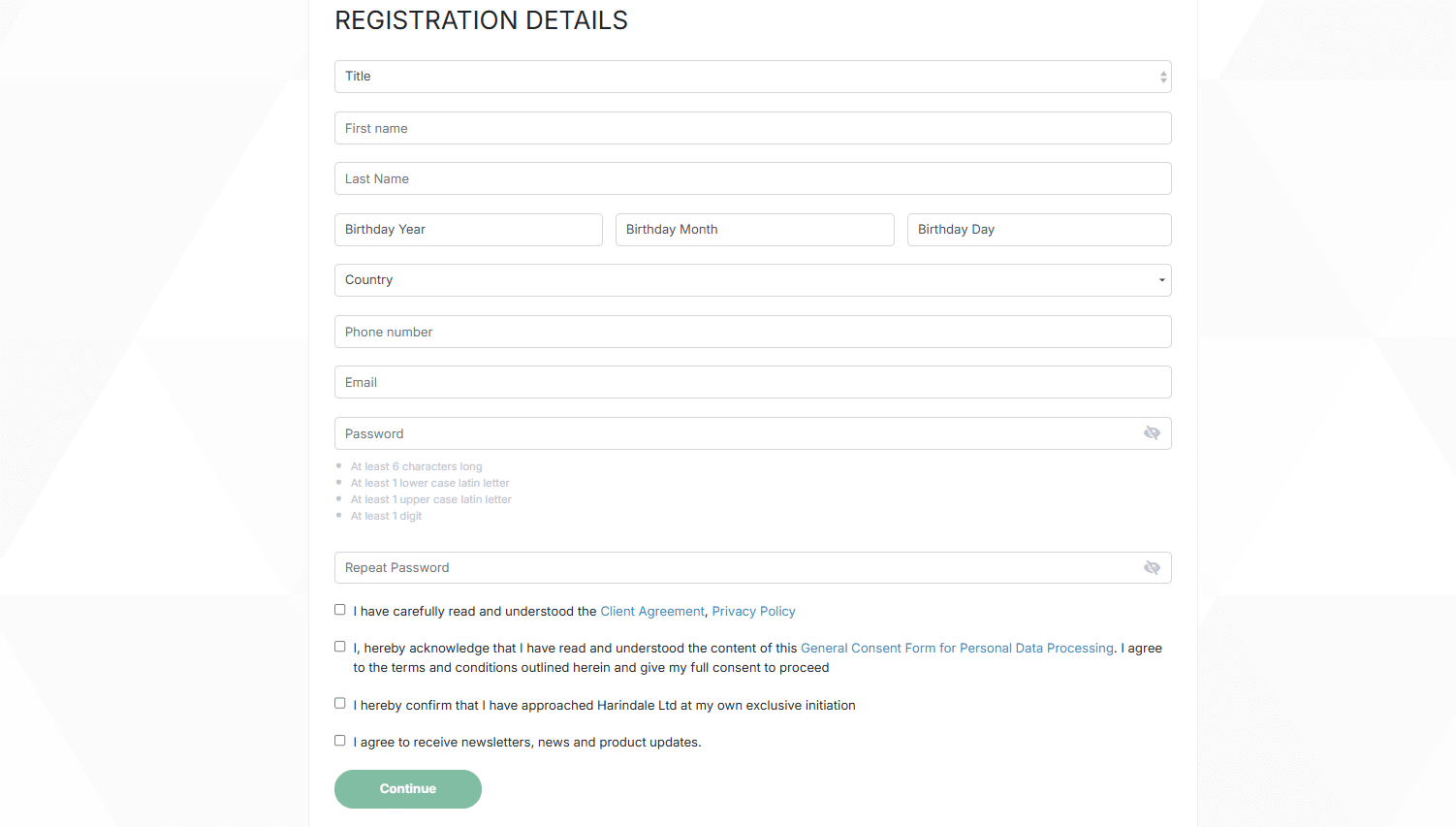 m4markets register