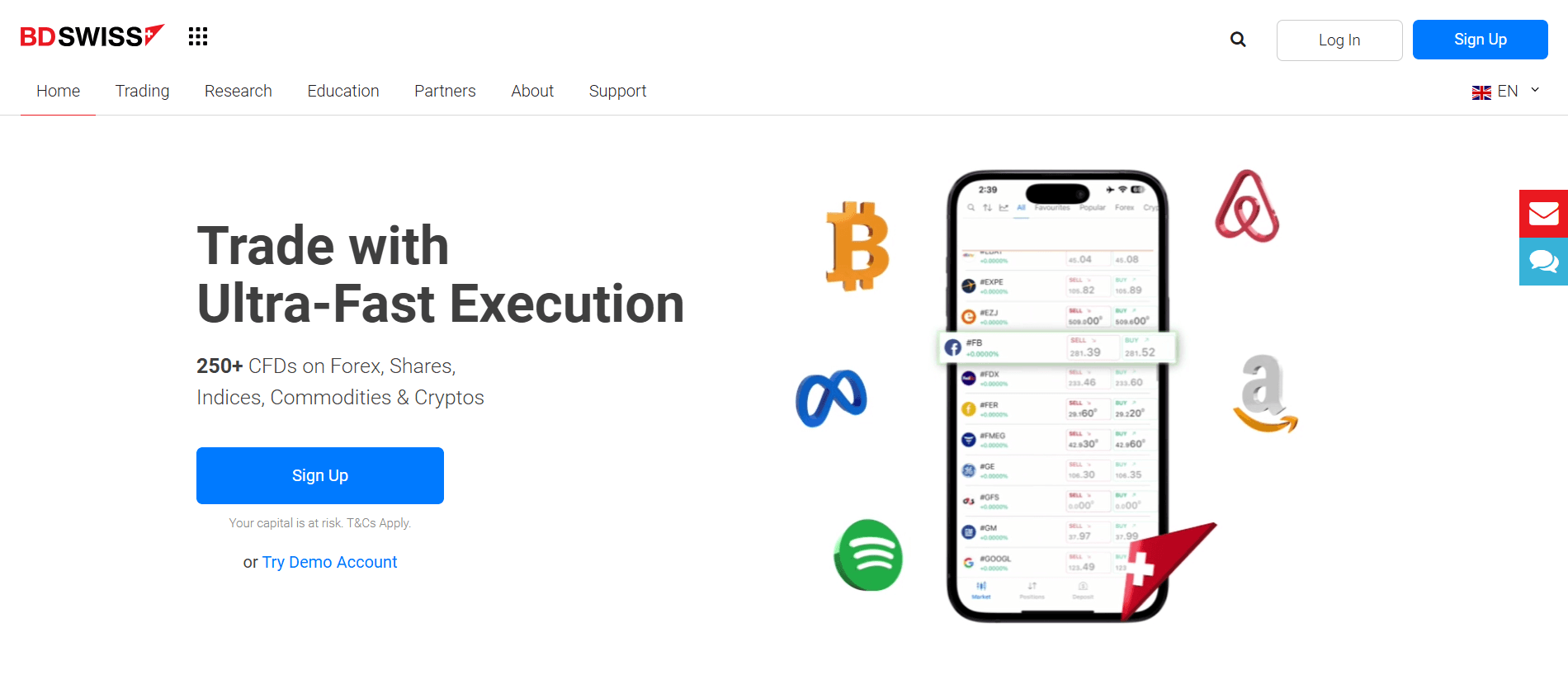 BDSWISS overview