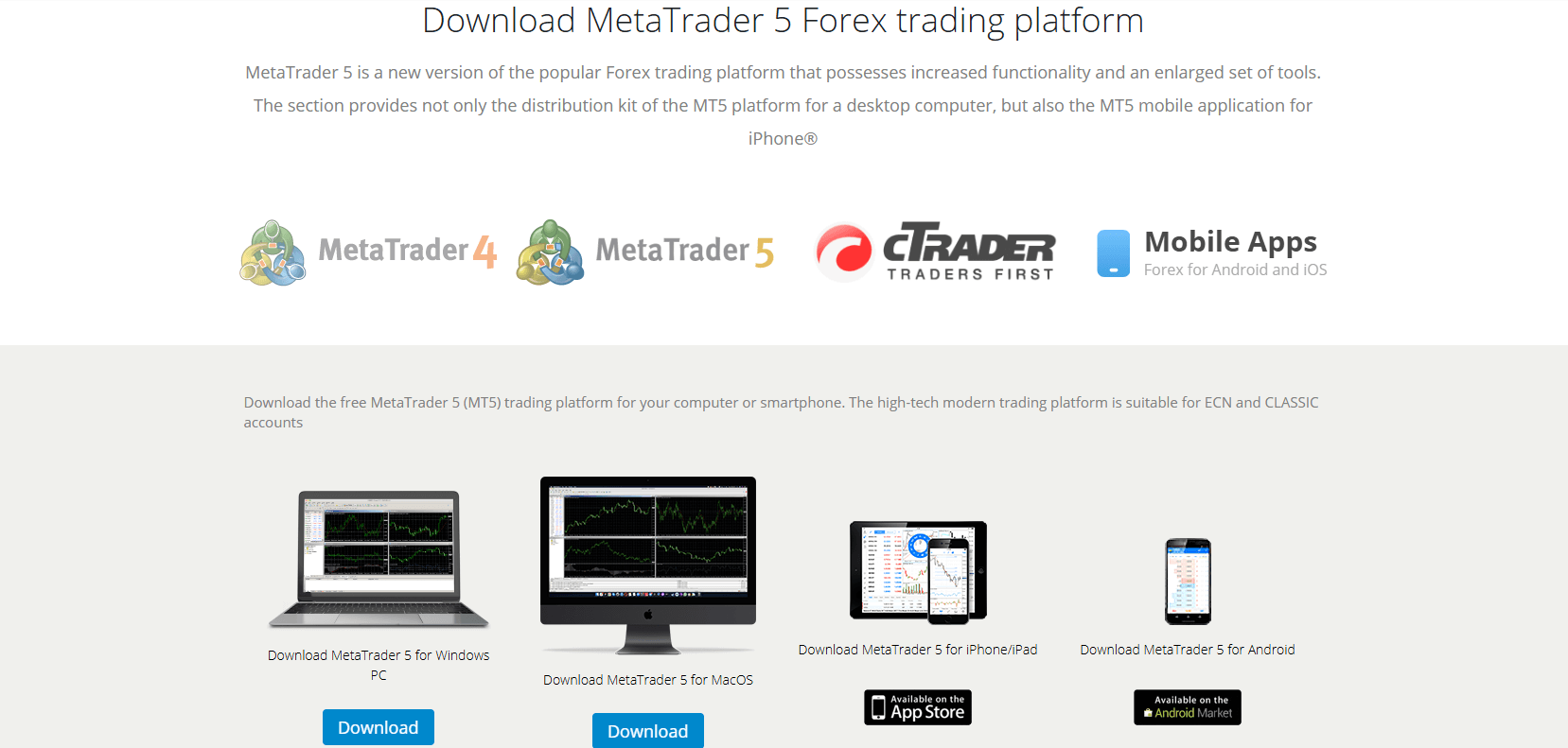 LiteFinance platforms