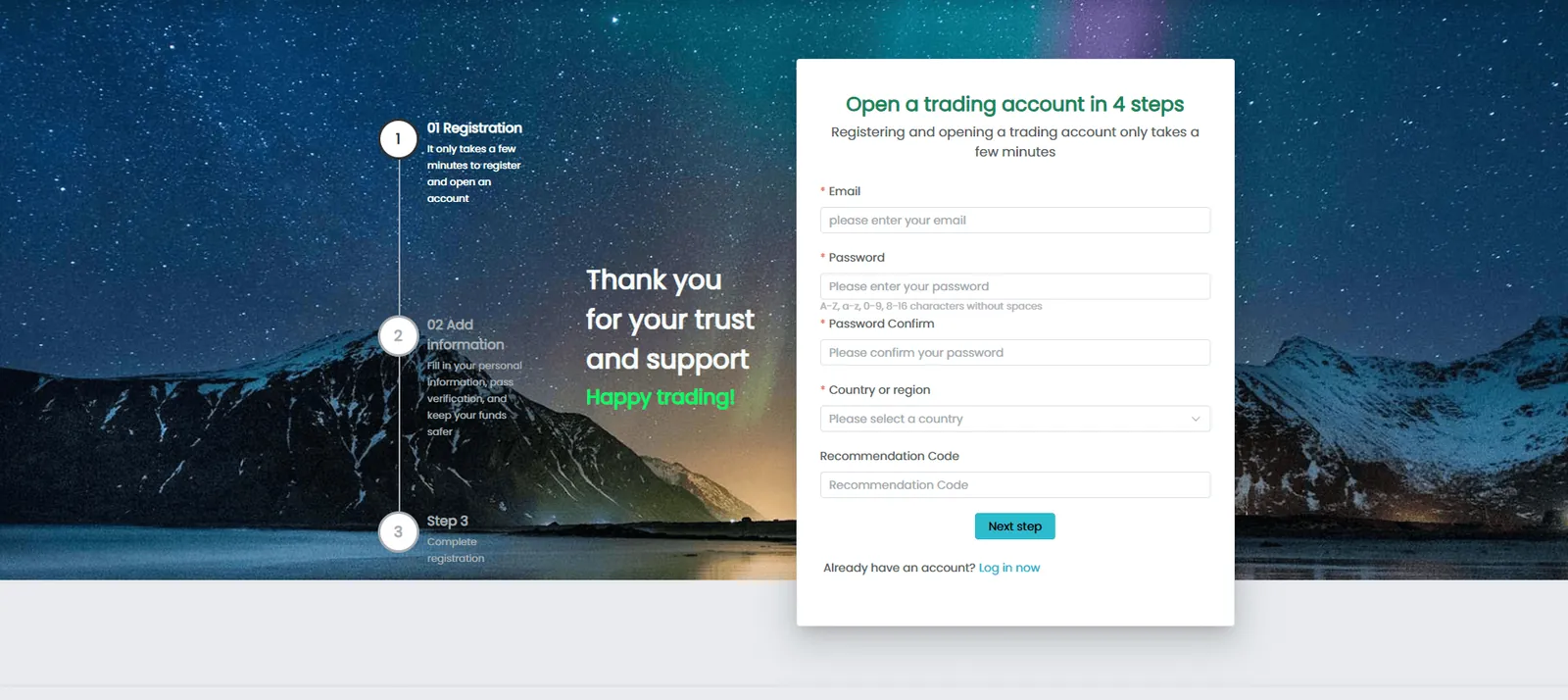 gvdmarkets register
