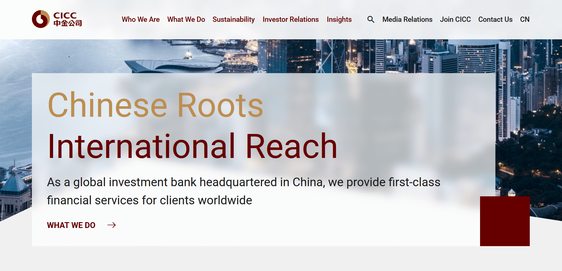 CICC OVERVIEW