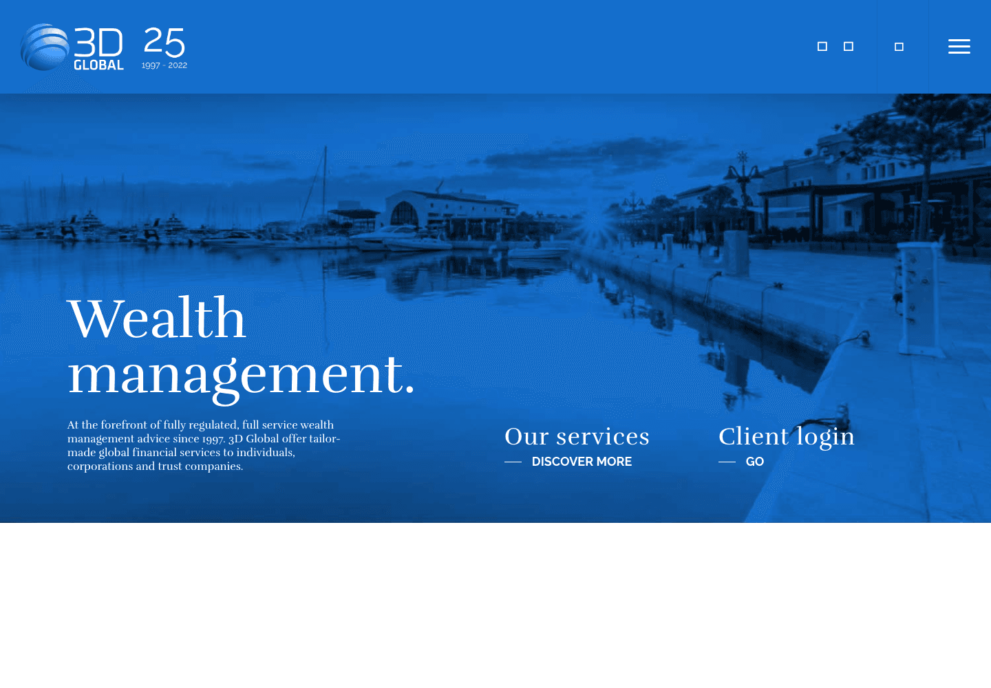 3D Global Financial Services Ltd homepage