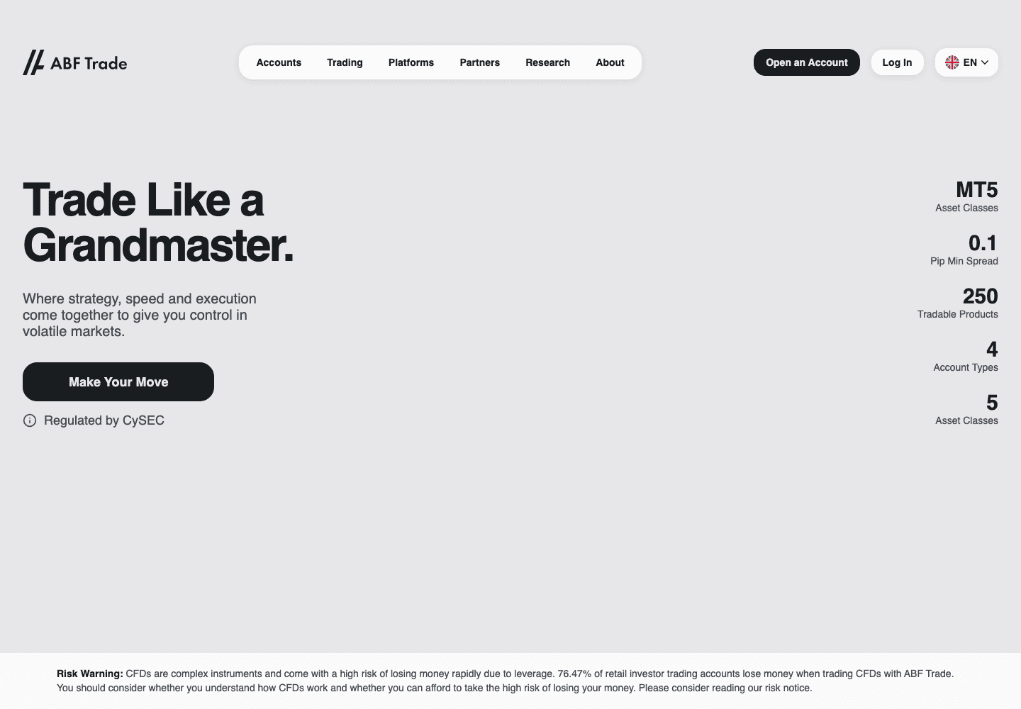ABF Trade EU Limited homepage