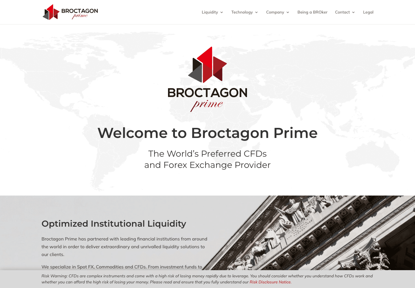 Broctagon Prime homepage