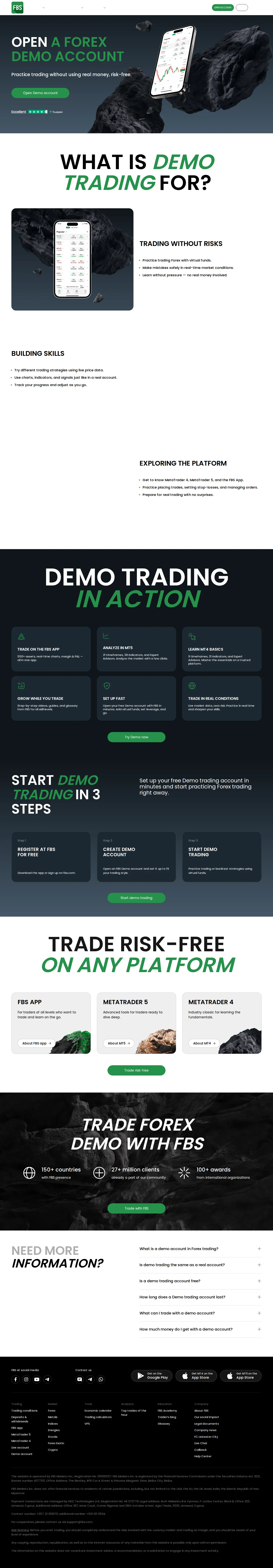 FBS AE accounts page as we captured it