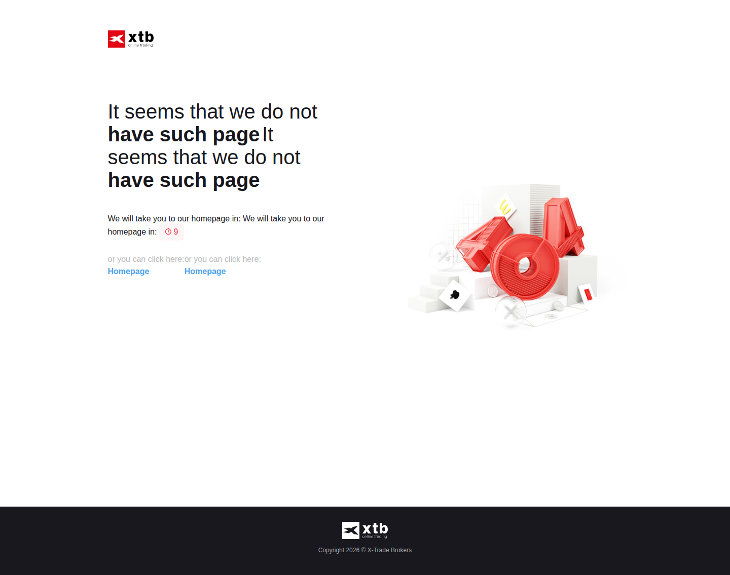 XTB AE terms page as we captured it
