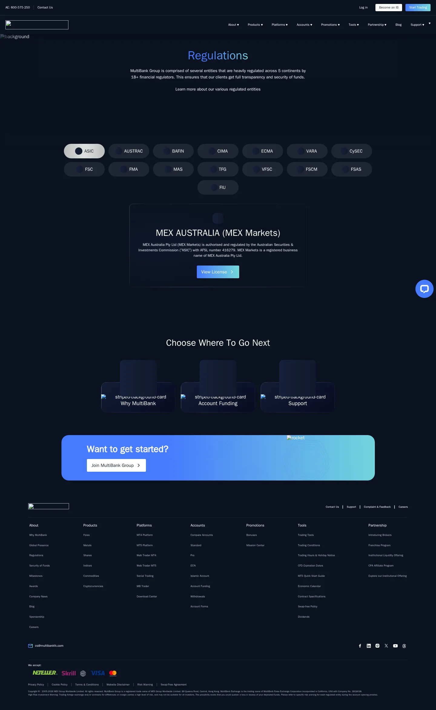 MultiBank Group GB legal-2 page as we captured it